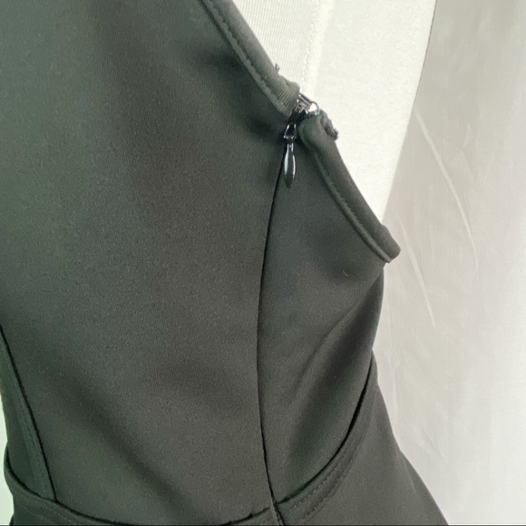 Nasty Gal Black High Neck Halter Strappy Back Mini Dress Med - Picture 4 of 7